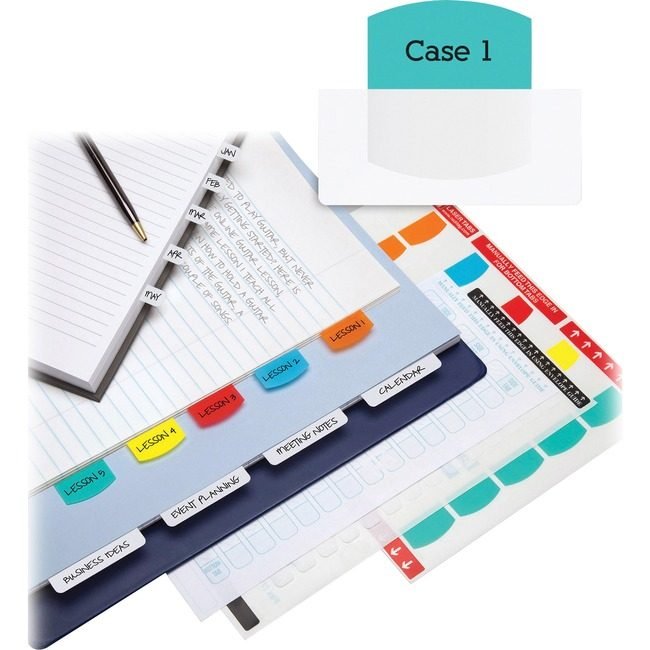 Redi-Tag Tab Index Laser Assorted 375 Count RTG39020