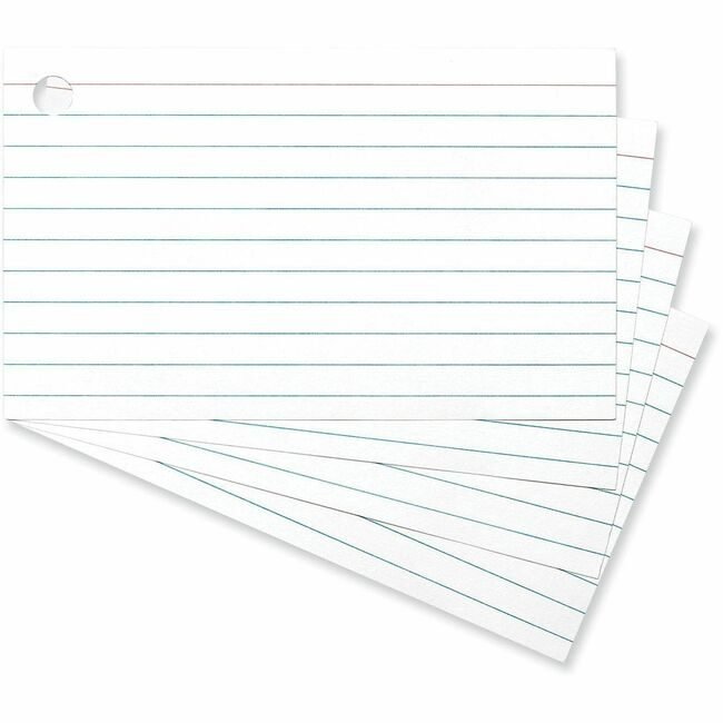 Universal Office Products Index 4X6 Ring Assorted UNV47300