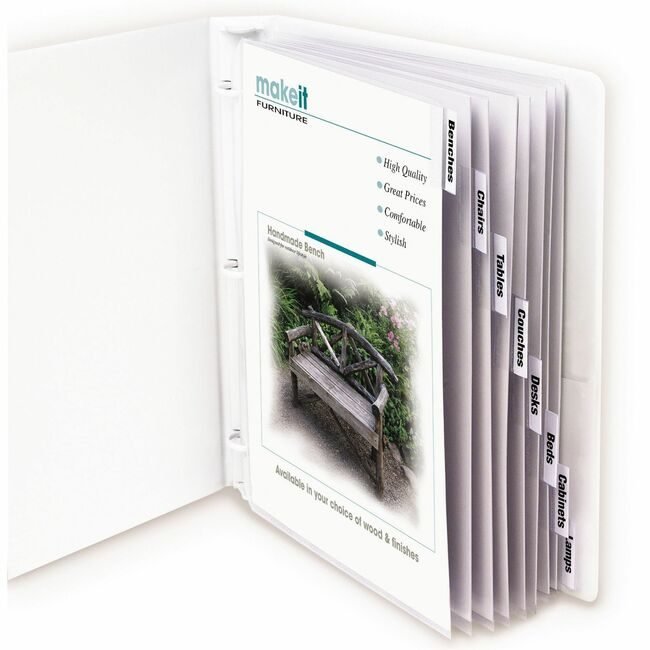 C-Line Products Protector Sht Topld 8TB Clear CLI05587