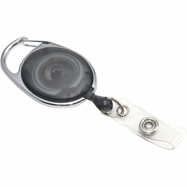 Advantus Corporation Reel Badge Carabiner Smk AVT75551