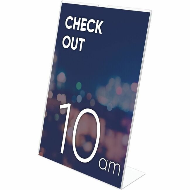 Deflecto Holder Sign Slnt Letter DEF590101