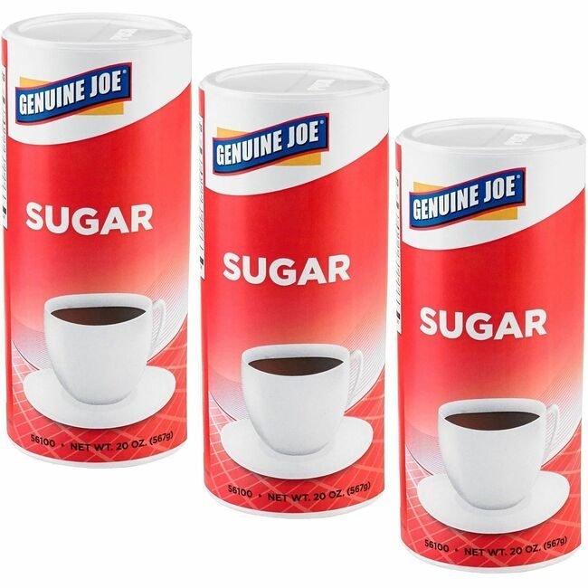 Genuine Joe Sugar 20OZ 3/PK GJO56100