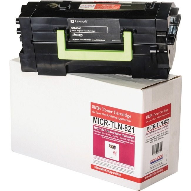 microMICR Corporation Toner Newmicr LEXMS821 MCMMICR-TLN-821