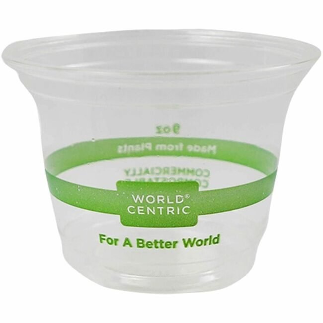 World Centric Cup Cold 9OZ Squat 1000 WORCPCS9Q