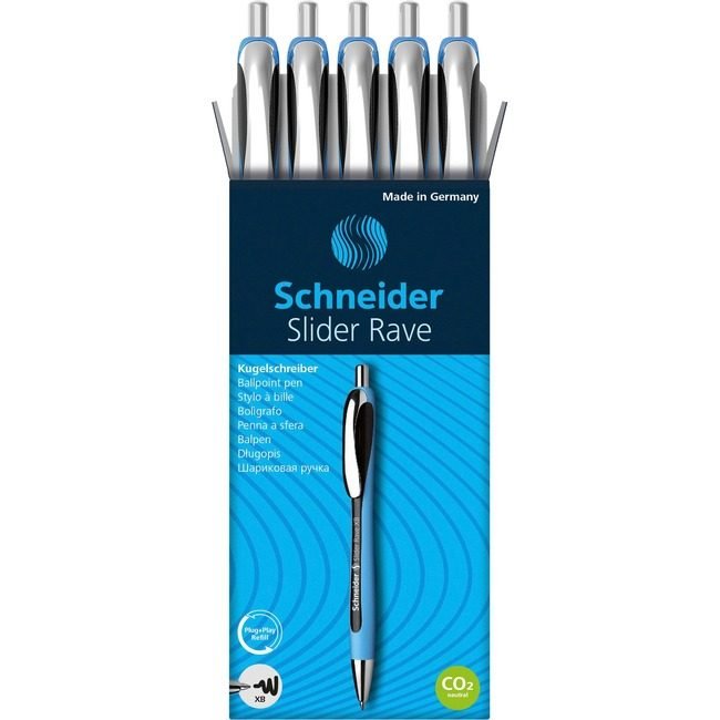 Dominion Blueline, Inc. Schneider Vizz Pen Rave Ballpoint 1.4MM Black RED132501
