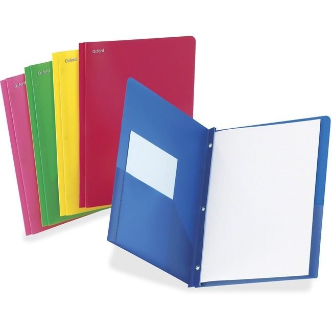 TOPS Products / ACCO legacy Oxford Portfolio 2 PKT Fast Assorted OXF99811