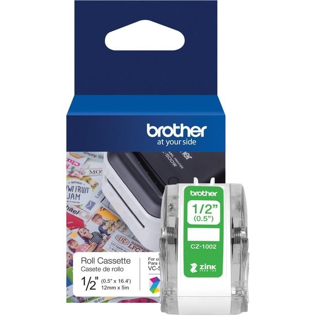Brother International Label Roll 12MMX5M Clear BRTCZ1002