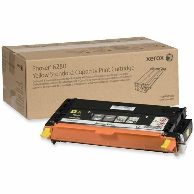 Xerox Corporation Toner PHASER 6280 Standard Yw XER106R01390