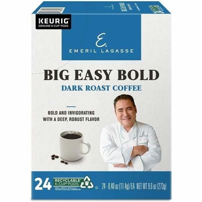 Keurig Dr Pepper / Green Mountain Coffee Roasters Kcup Emeril Bigeasybld 24BX GMTPB4137
