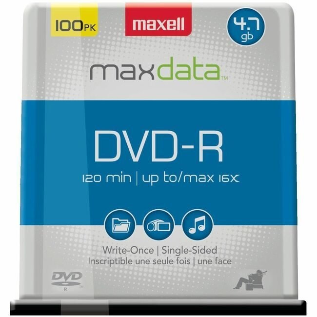 Maxell Dvd-R Spindle 100 Pack MAX638014