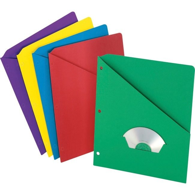 Pendaflex Pocket Binder Slash Mlti 25 PFX32940