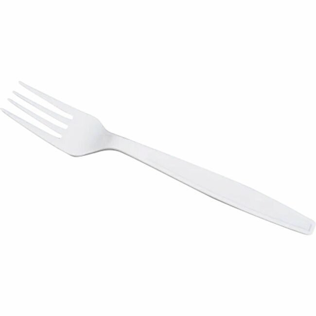 Karat by Lollicup Fork Wrapped Heavywht White KRTU3530W