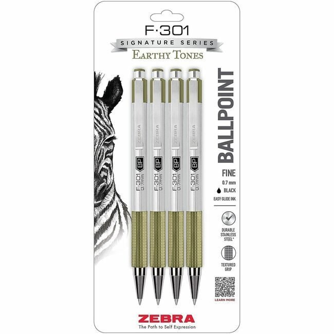 Zebra Pen Corporation F301 RT BP 0.7 Sage ZEB27244