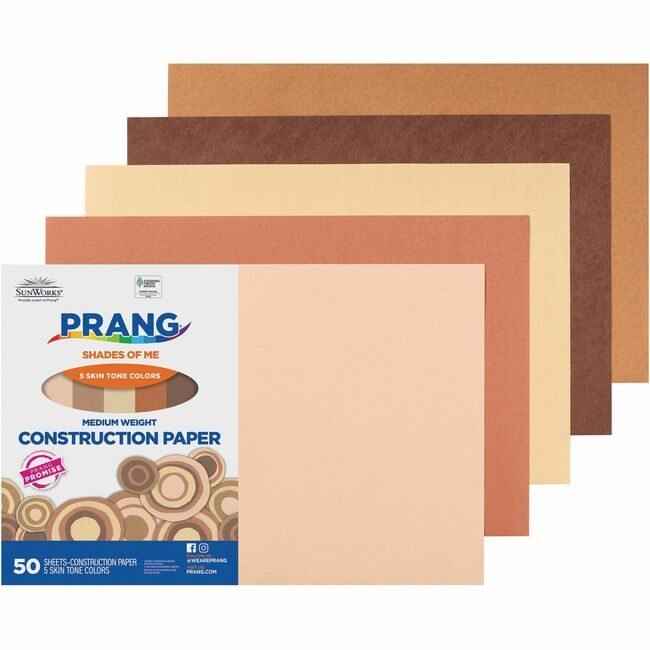 Pacon Corporation Paper Const Skintones 12X18 PAC9512