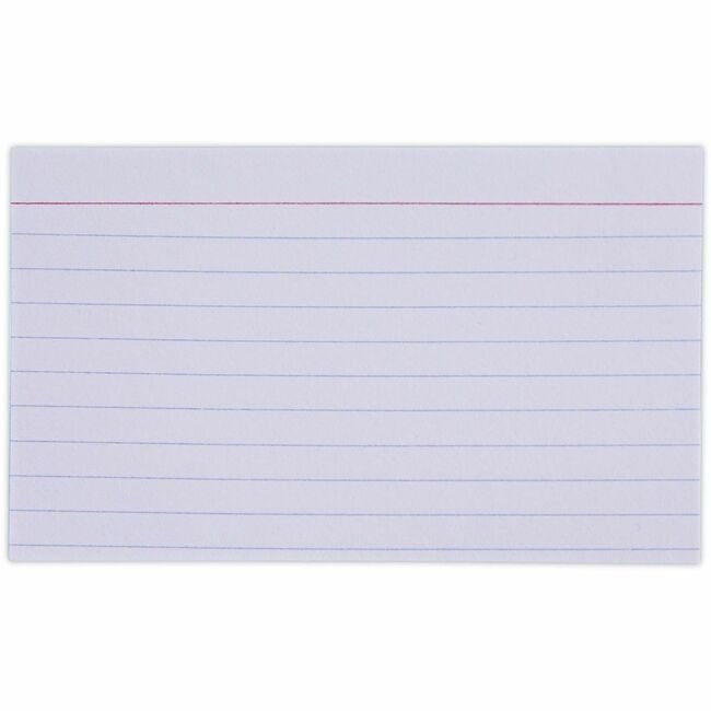 Universal Office Products Card Index Ruled 3X5 We UNV47210
