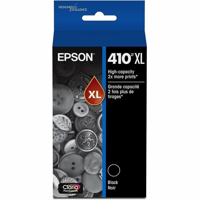 Epson America Inkcart T410XL W/Snsr Black EPST410XL020S