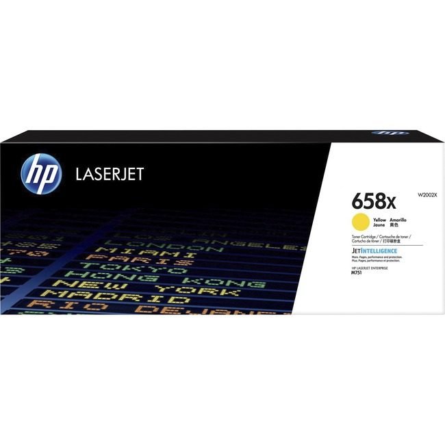 HP Inc. / Hewlett-Packard Crtdg Lsr 658X Yellow HEWW2002X