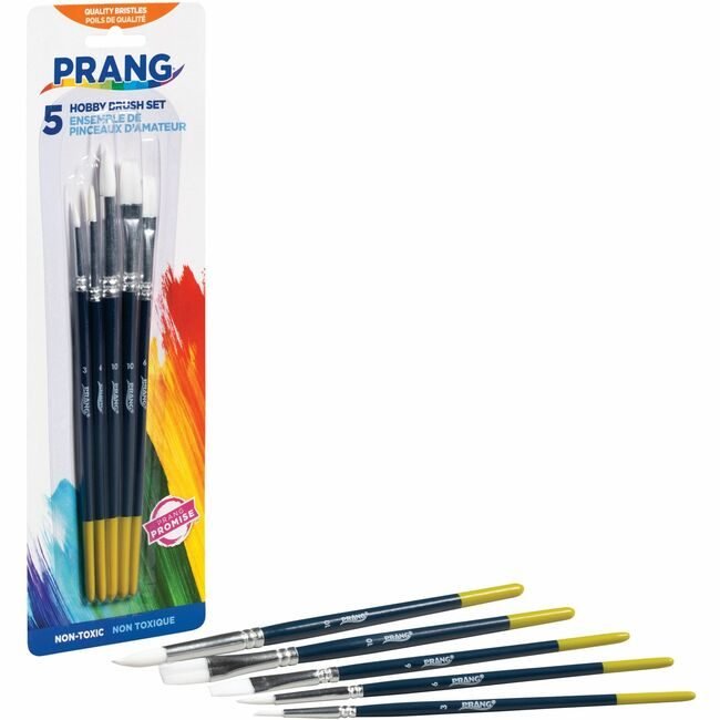 Dixon Ticonderoga Company / Set Brush Hobby Assorted 5 Count DIX94005