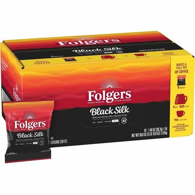 The J.M. Smucker Company Folgers Coffee Frac Silk Black 1.4OZ FOL00019