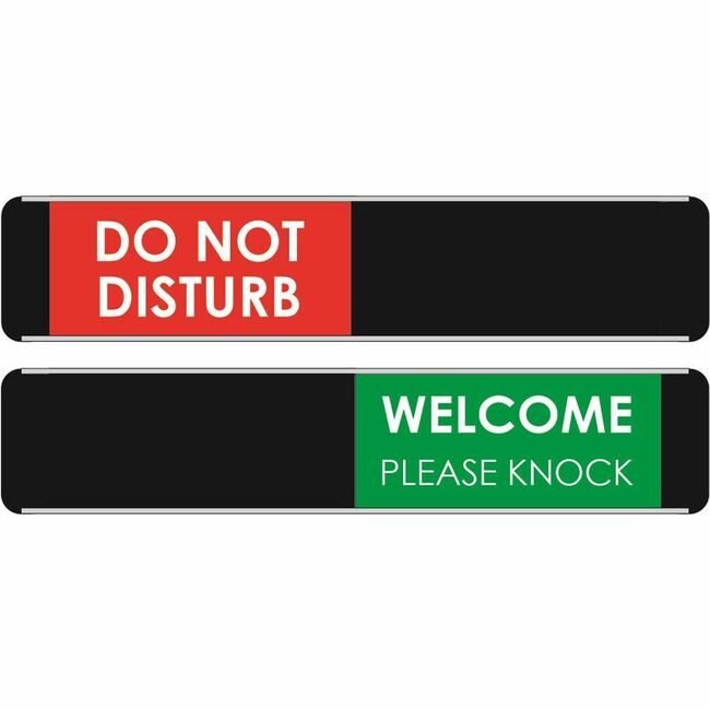 Stewart Superior Seco Doorsign Dontdistrb/Welcome SSCBA110RG