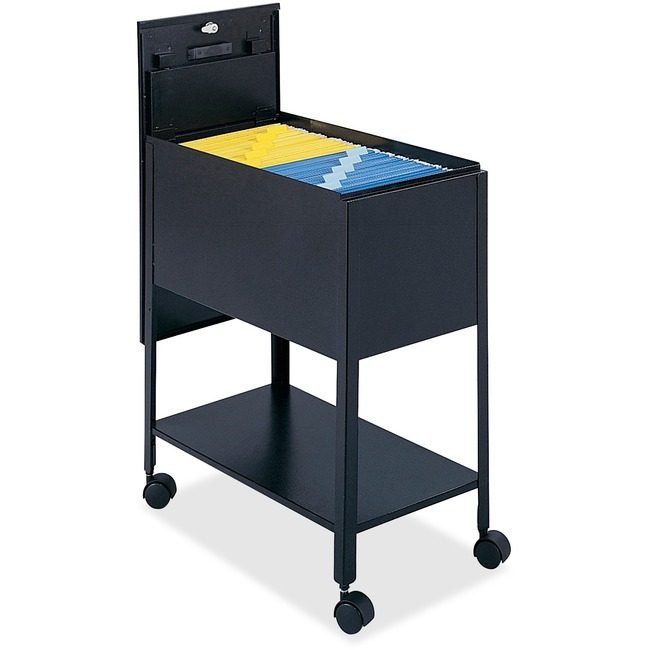 Safco Products File Mobile Letter 24"D Black SAF5362BL