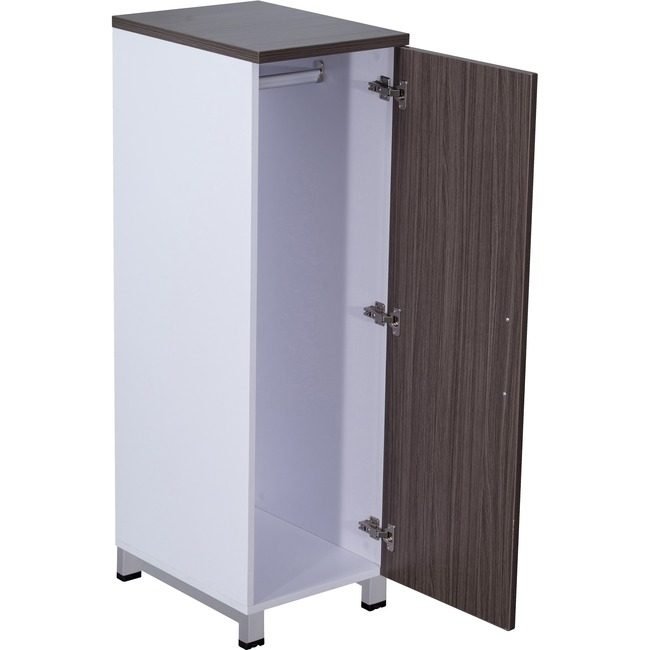Boss Office Products Wardrobe Driftwood White BOPS505