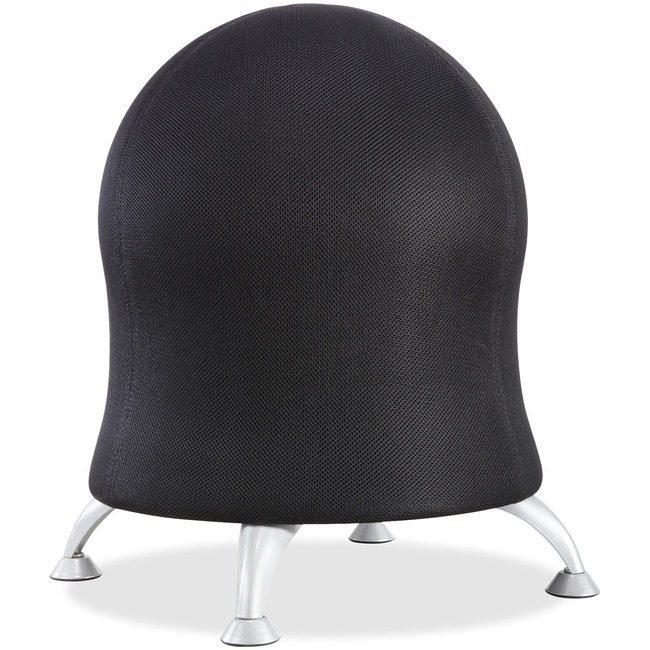 Safco Products Chair Zenergy Ball Black SAF4750BL