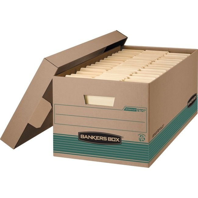 Fellowes Brands Box Stor/File Med-Dty Letter FEL1270101