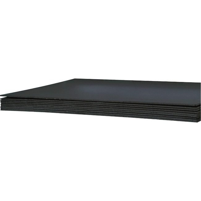 Pacon Corporation Board Foam 22X28 5 Pack Black PAC5558