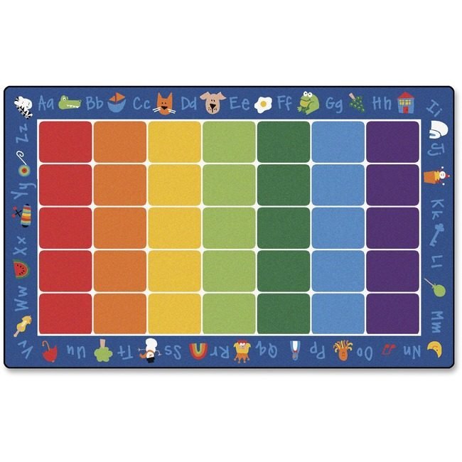 Carpets for Kids Rug Fun Phonics 84"X134" CPT9614