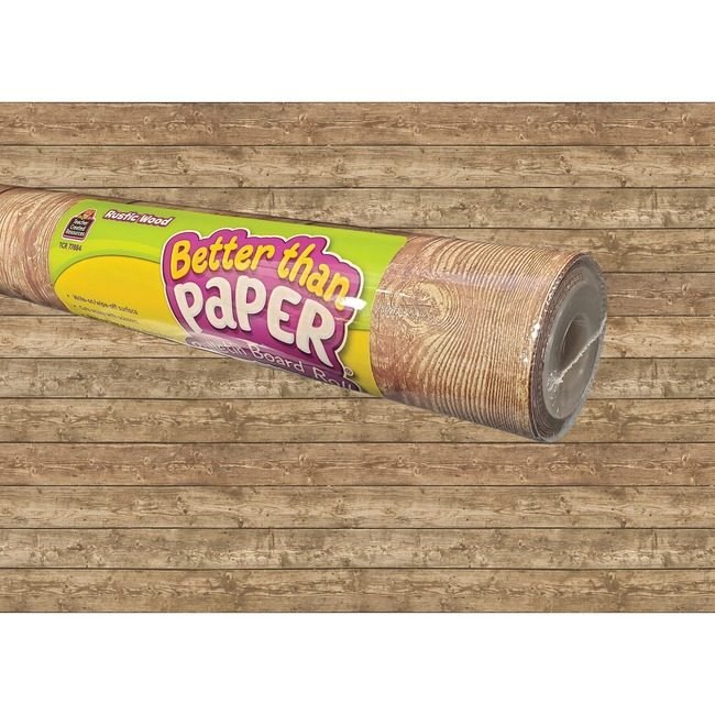 Teacher Created Resources Roll Fabric Bb Btp Rus Wood TCR77884