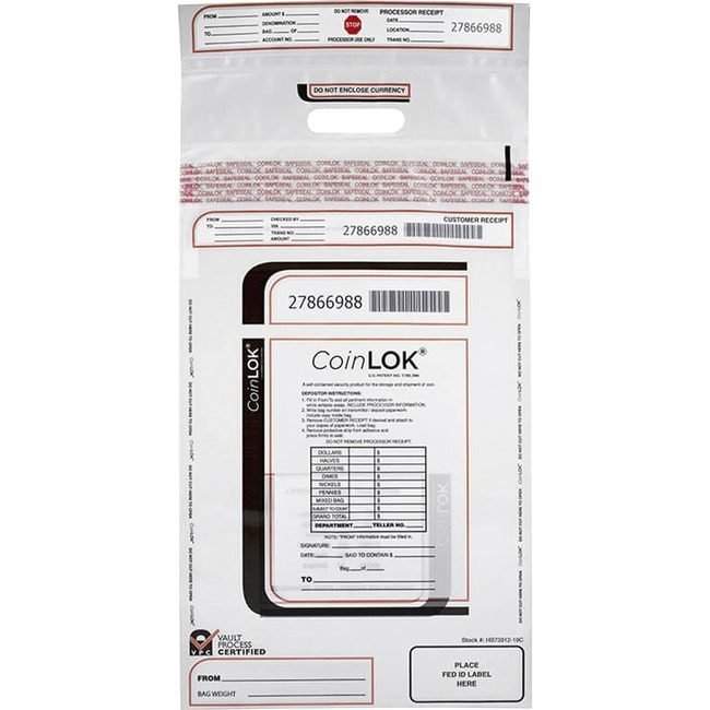 Controltek Bag Coin T-E Sng Hd 12.5X25 CNK585407