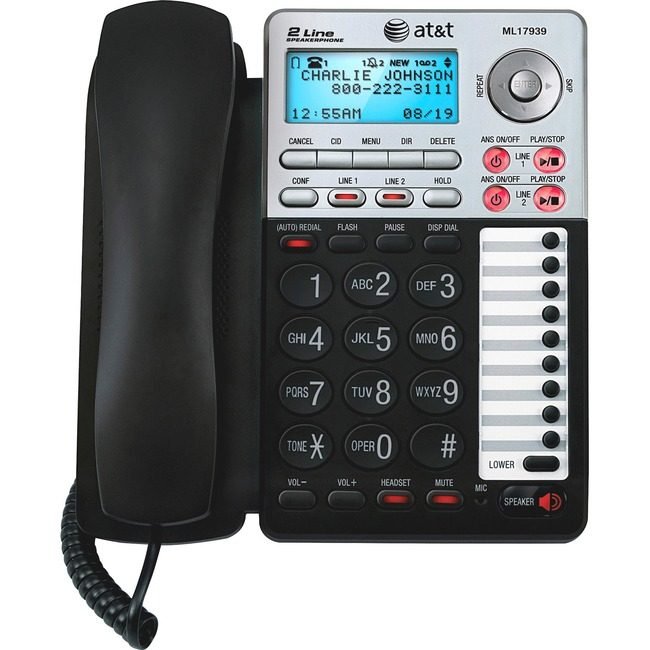 AT&T System Answr 2-LN Spkrphone ATTML17939
