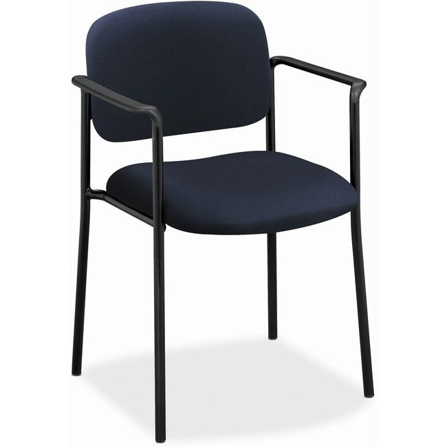 The HON Company basyx by Chair Guest W/Arms Navy BSXVL616VA90