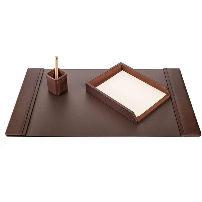 Dacasso Dsk St Lthr Bn 3PC DACD3437