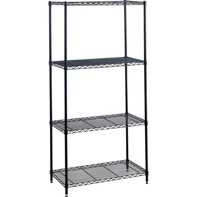 Safco Products Shelving Wr 18X48 4SHLF/PST SAF5291BL