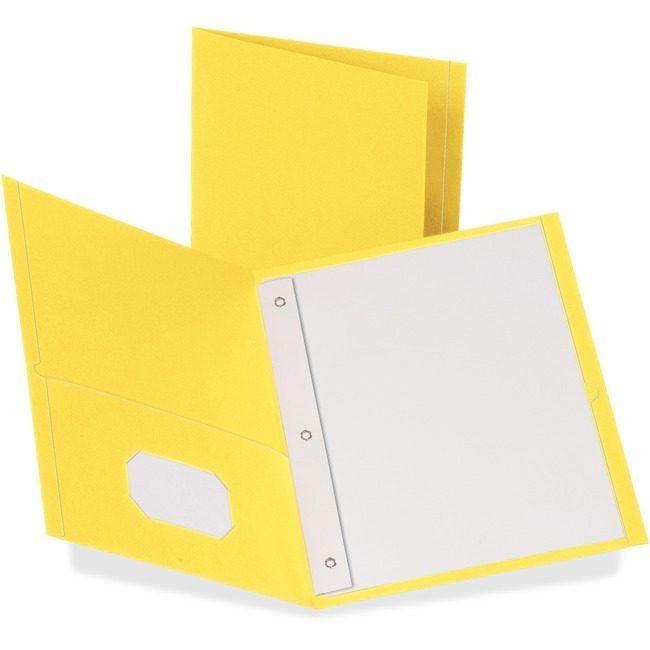 TOPS Products / ACCO legacy Oxford Folder 2POCKET W/Fastnr Yw OXF57709