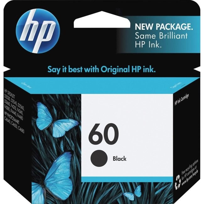 HP Inc. / Hewlett-Packard Crtdg Inkjt Black 60 HEWCC640WN
