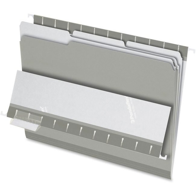 Pendaflex Folder Interior Letter Gray PFX421013GRA