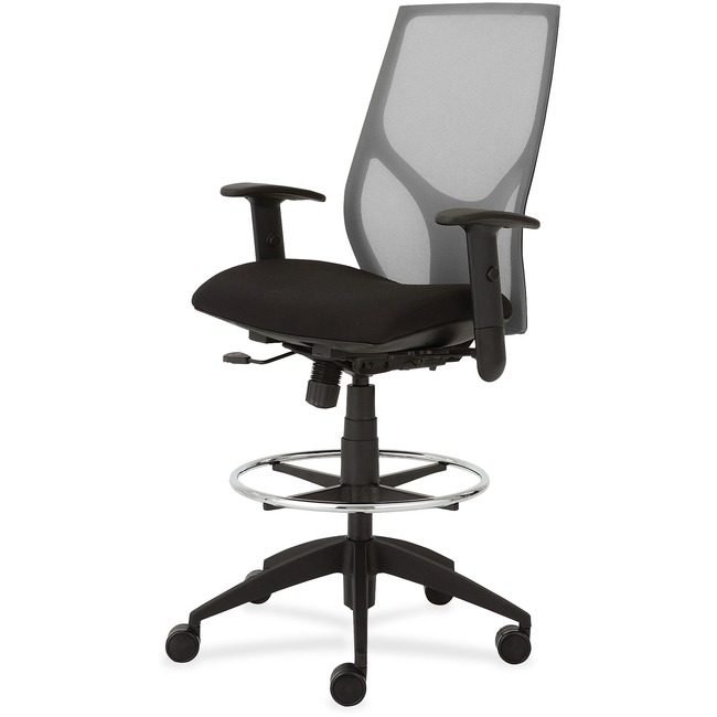 9to5 Seating Low Stool W/ Blk Seat Adj NTF1468Y1A8M201