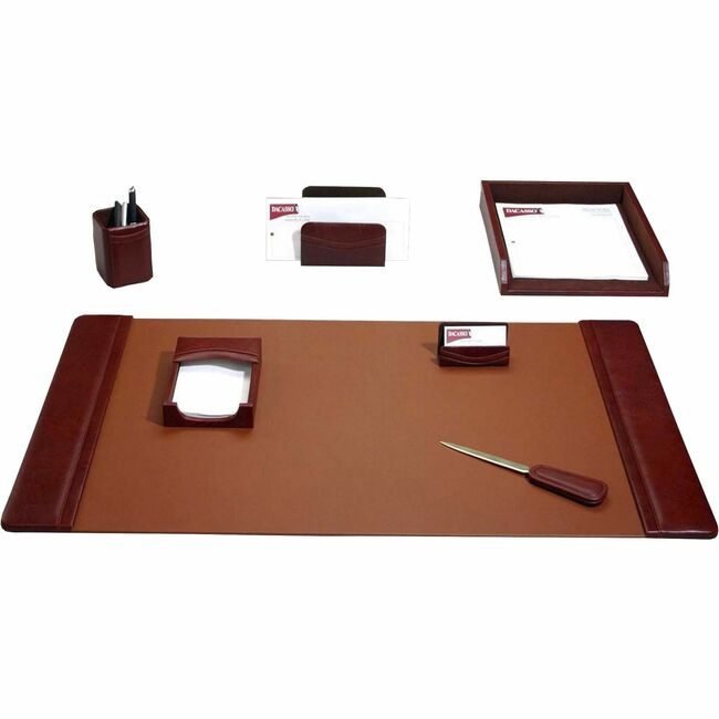 Dacasso Dsk St Lthr Ma 7PC DACD3004