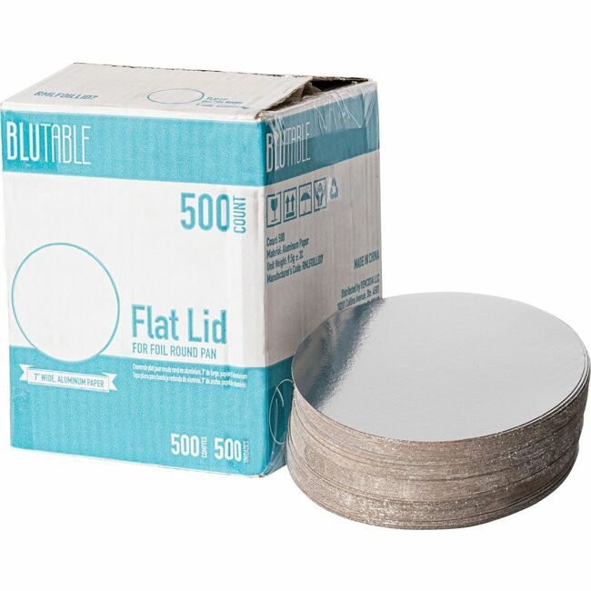 Remcoda LLC BluTable Lid Round 7INCH Board Foil RMLFOILLID7