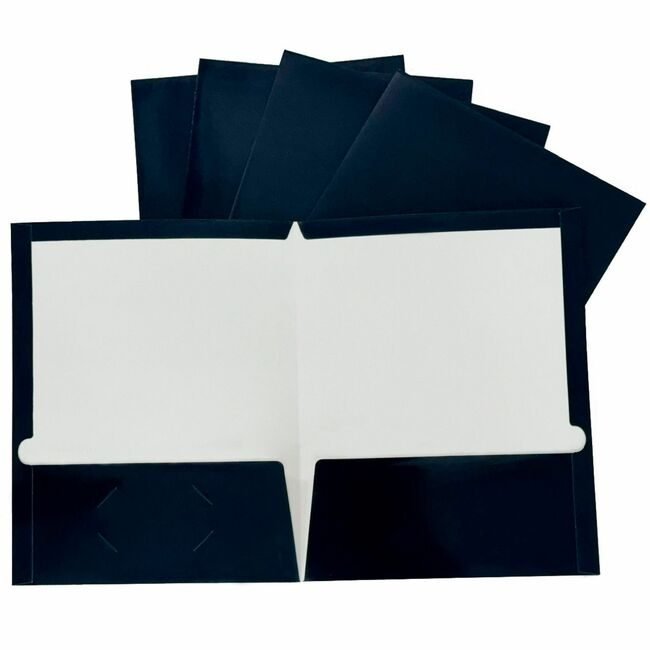 Business Source Folder 2POCKET Laminated Ny BSN44430