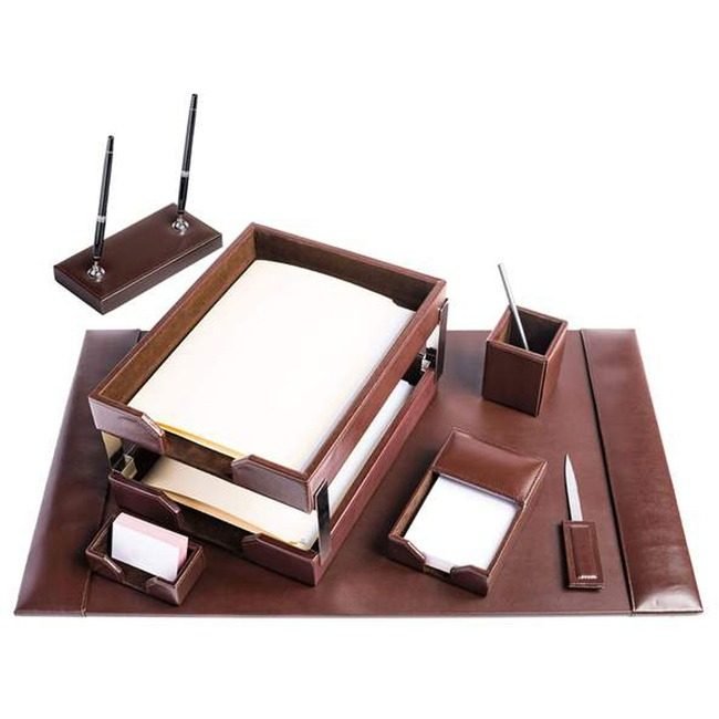 Dacasso Dsk St Bnd Lthr Bn 9PC DACD3609