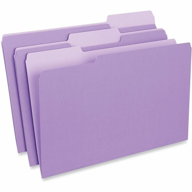 Universal Office Products Folder Intr 1/3CUT Legal Vl UNV15305