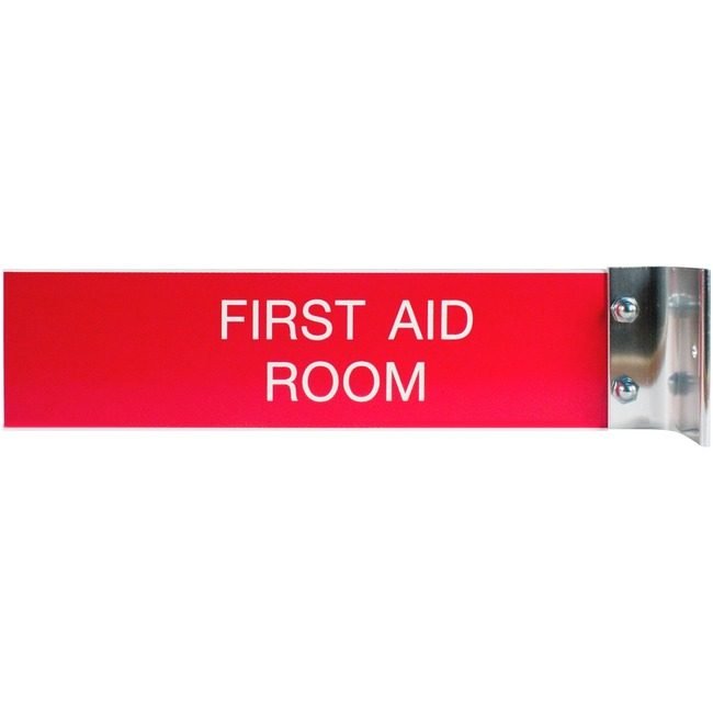 Shachihata / Xstamper Sign Corridor Aluminum 2X8 Sr XSTW41