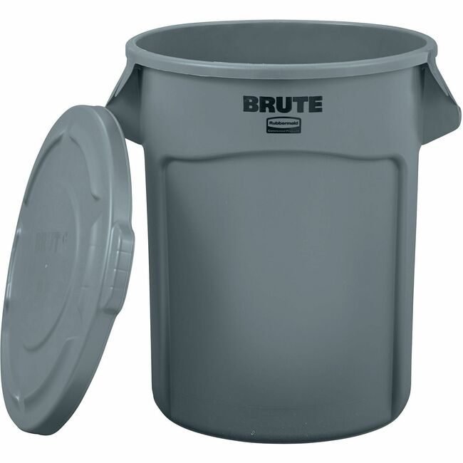 Rubbermaid Commercial Products Container 32 GAL BRUTE W/ LID RCP863292GY