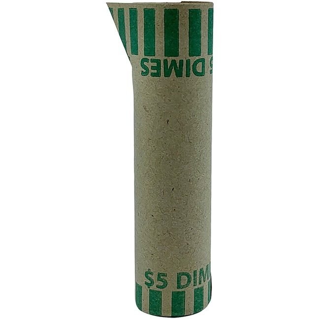 PAP-R Products Wrappers Coin Tube Dimes PQP20010