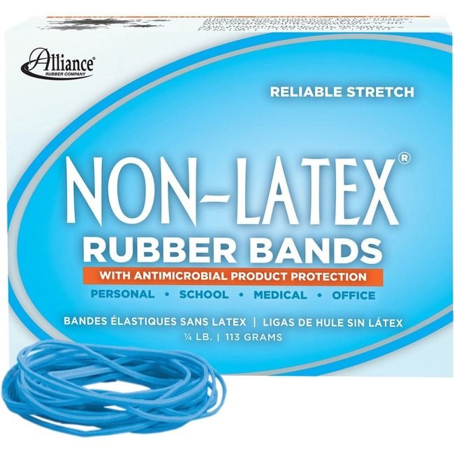 Alliance Rubber Company Rubberbands Latex Free Anti ALL42199