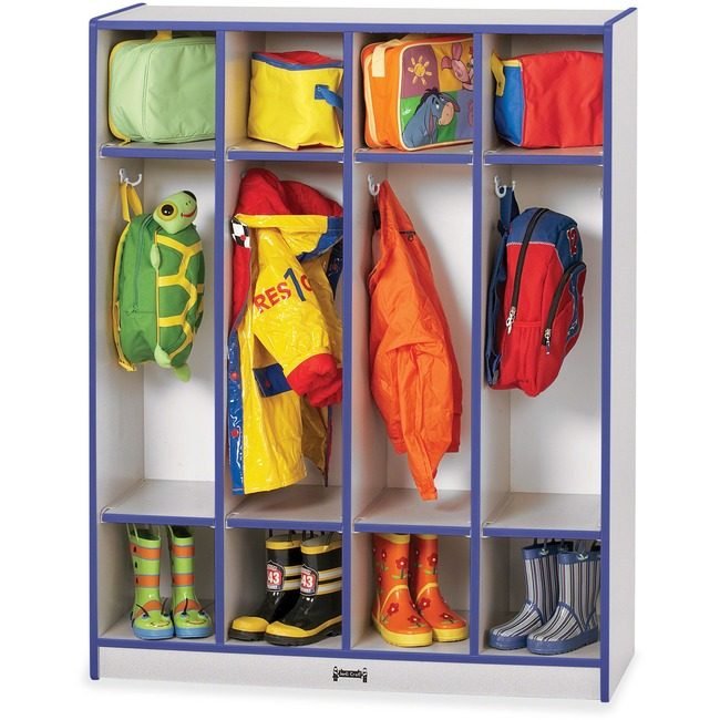 Jonti-Craft, Inc. Locker Coat 4 SECTION Be JNT0268JCWW003